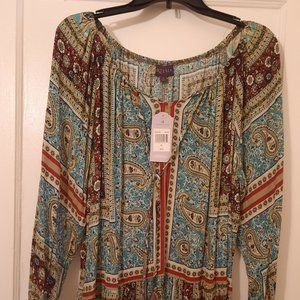 Artesia, Boho, Tassel, Long Sleeve